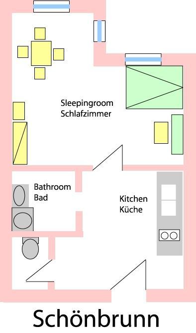 Best Of Vienna Apartments Kienmayergasse Екстер'єр фото